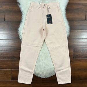 Levi's‎ Women’s Size 29 Pick A Color High Loose Taper Leg Denim Jeans Pink